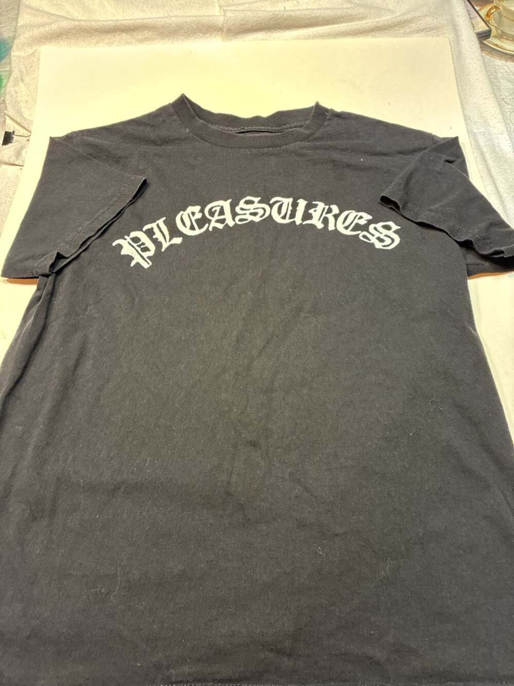 Pleasures Old E Logo Graphic T-Shirt